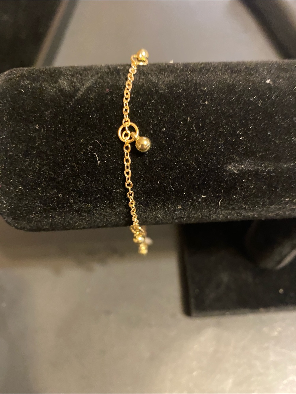 Fashion Jewelry Gold Dainty Ball Chain Bracelet
